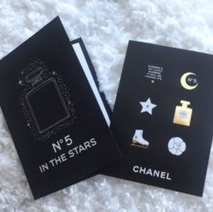 NEW Chanel No 5 N5 Paris Classic Limited Promo Perfume Bottle Postcards Stickers